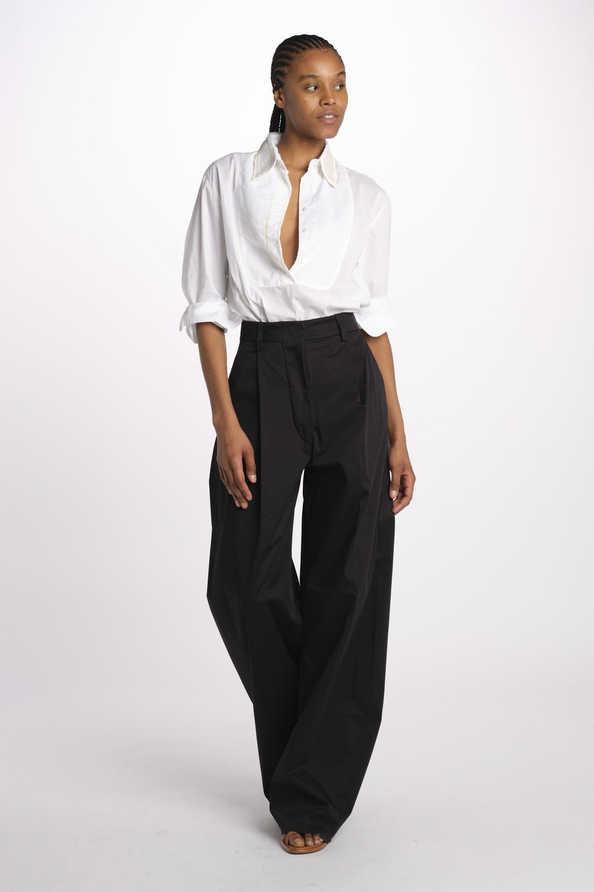 Pantalone BILLIE pinces over BILLIE 3111 BLACK the latest 