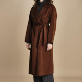 cappotto vestaglia double CELIA IO111046 BR248 ivy oak 