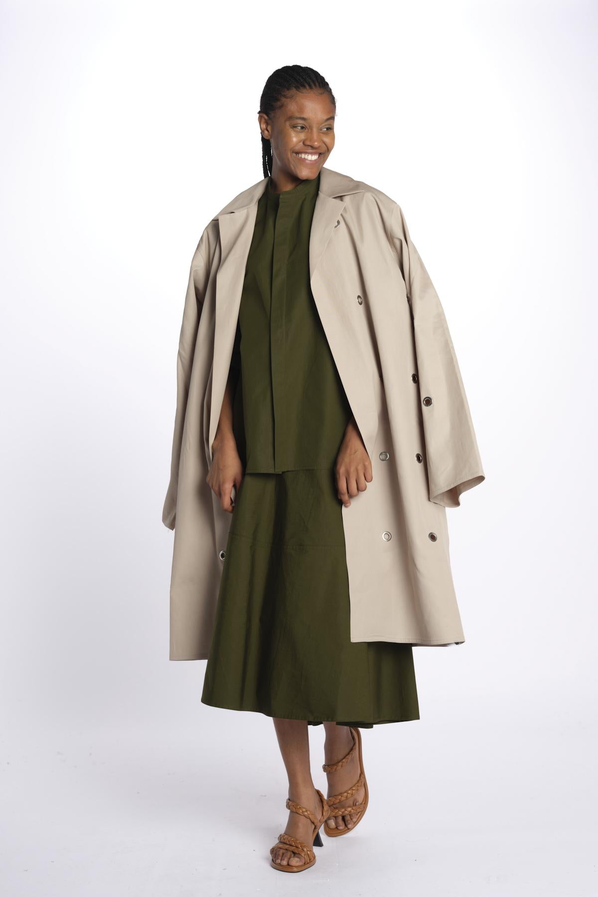 Giacca - camicia con tasche BREST SEAWEED sofie d'hoore 