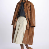 Gonna UTILITY pieghe taffetas 36118LCE STONE phillip lim 