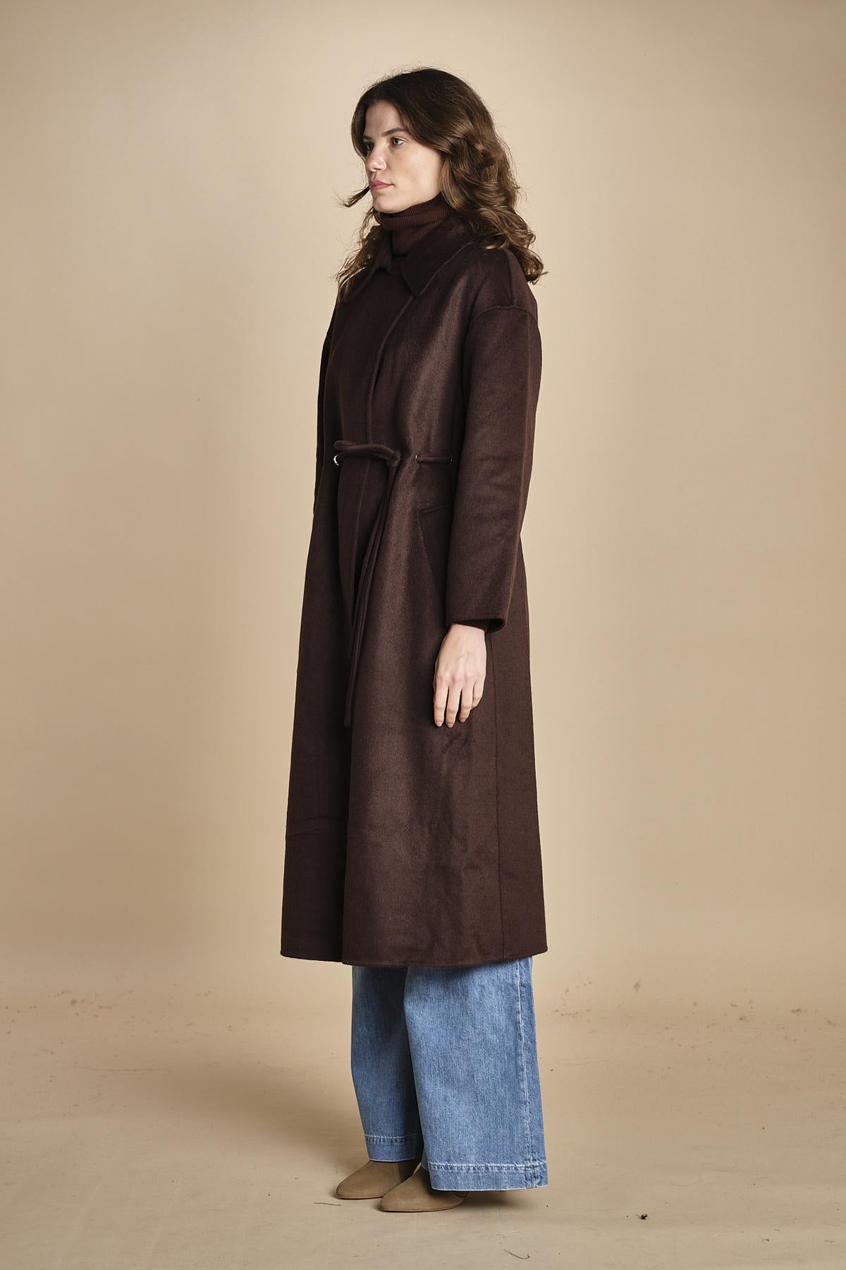 cappotto double con cintura KATE CHOCOLAT ba&sh 