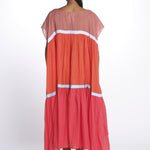 Abito m/c 3 colori Wind dress long WL INDIA RED yvonne s. 