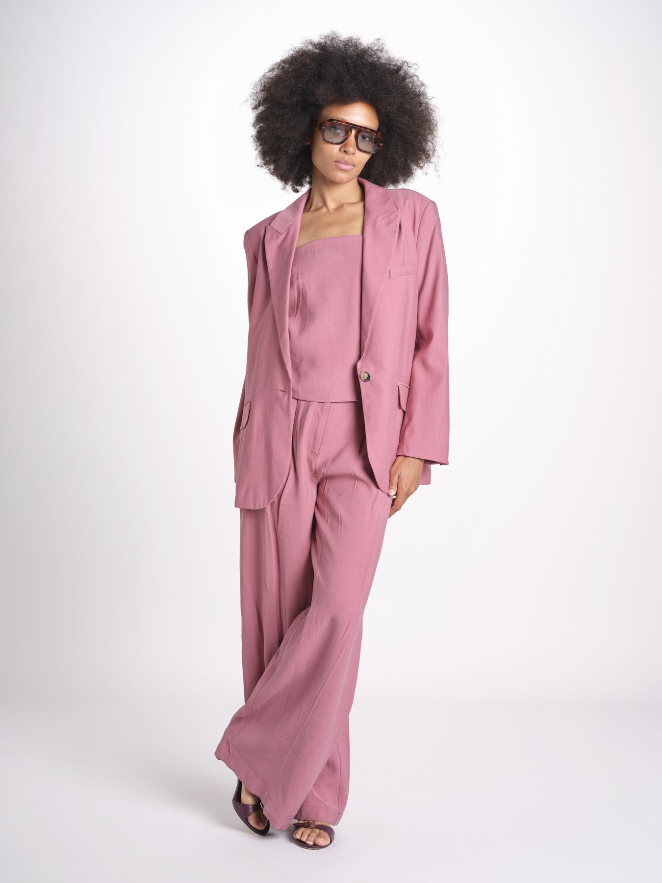 giacca in lino DALENA ROSE ba&sh 