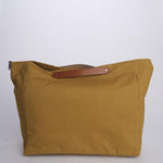 CANDIDE+ALICE Bag tracolla grande + pelle CACOMUS MUSTARD my bob 