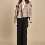 pantalone palazzo fresco lana VISIVO 2525136031600 GRIGIO weekend maxmara 