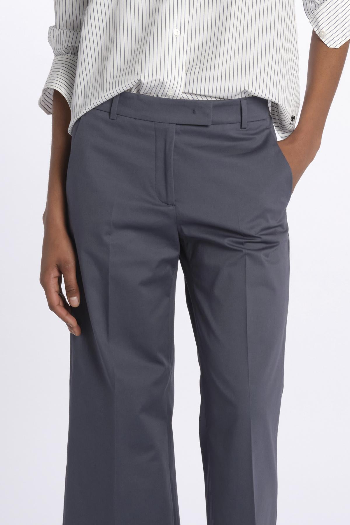 Pantalone MELODIA cropped risvolto MELODIA65254 70 quelledue 