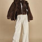gilet in ecofur. GABI MARRON giovanni paris 