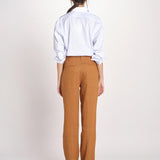 Pantalone over 16P013LI011 P632 CHESTNUT ines de la fressange 