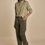 Camicia GEMMA rouches micropois P28D0GEMMA-T4732 S669 massimo alba 