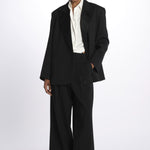 Pantalone lungo BAIOCCO 2515131131600 003NERO weekend maxmara 