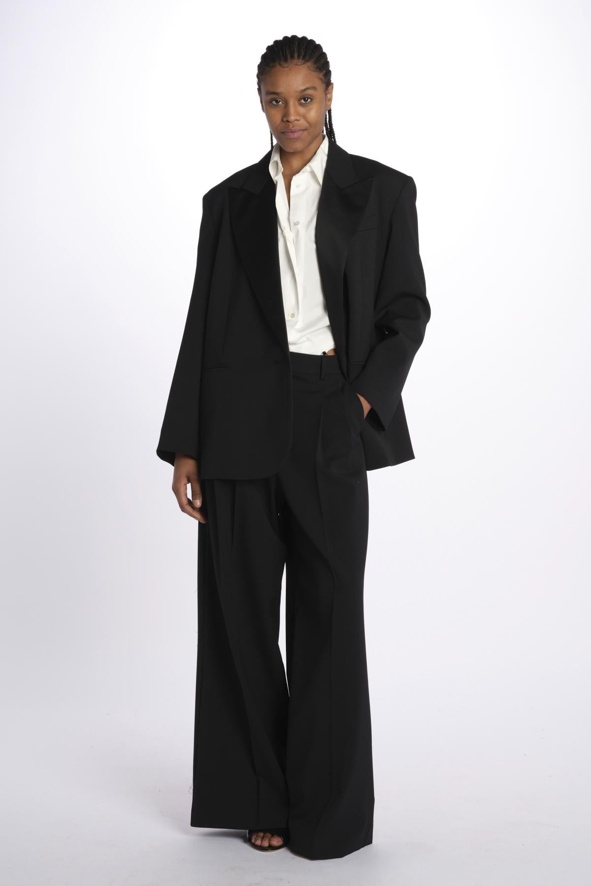 Pantalone lungo BAIOCCO 2515131131600 003NERO weekend maxmara 