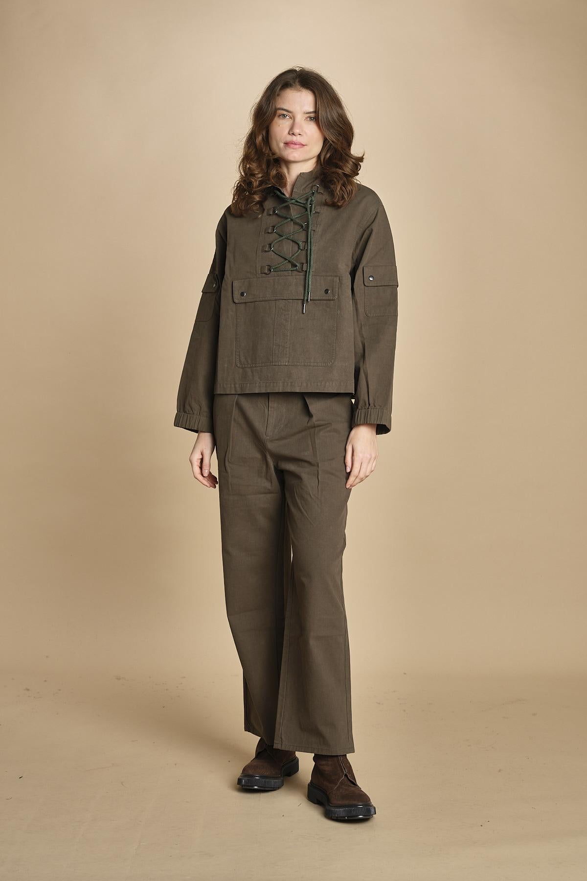 parka militare. J417966 DUSTY MOSS the GREAT 