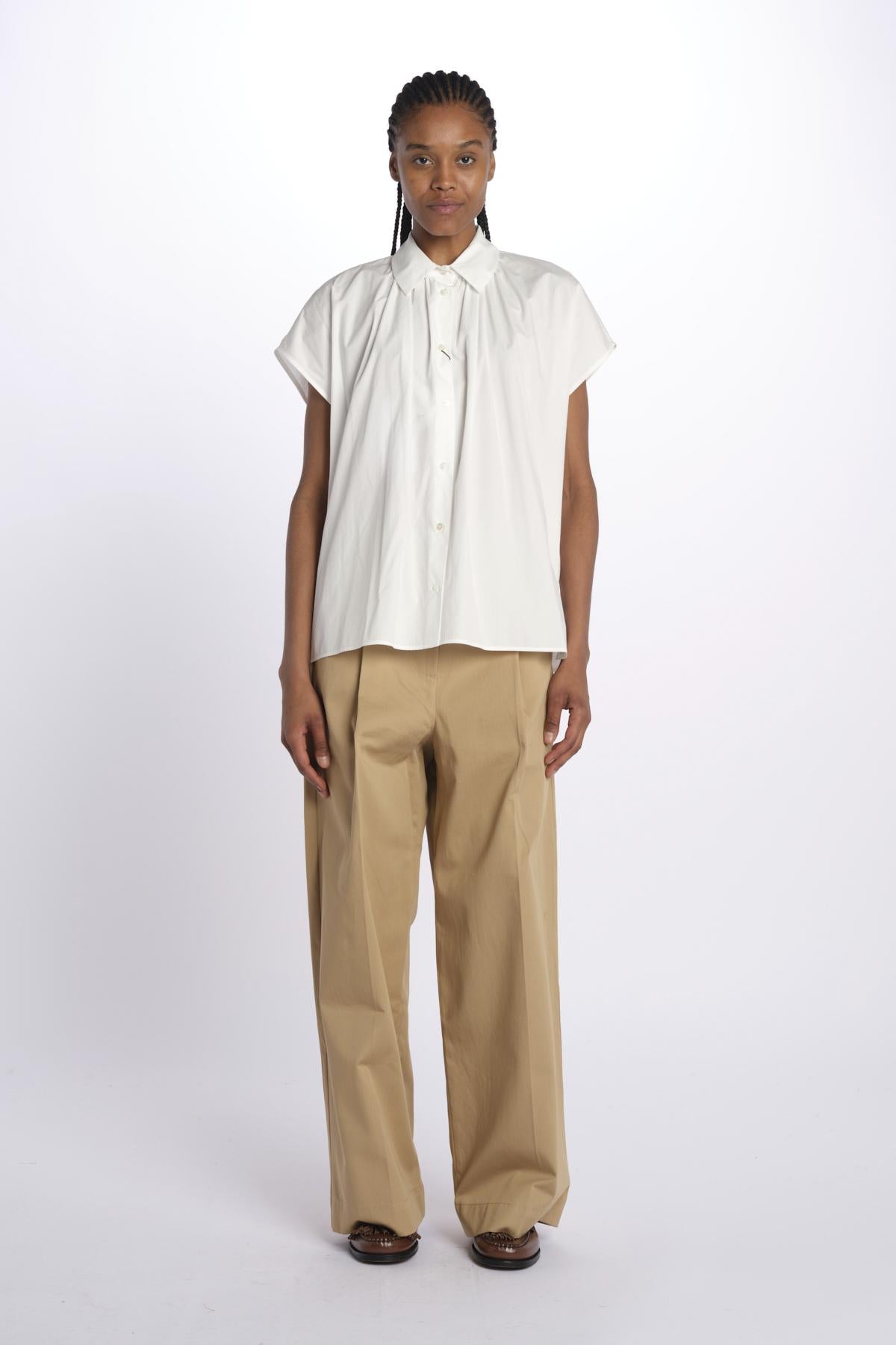 Camicia VALLO m/c poppeline 2515111032600 004 weekend maxmara 