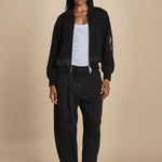 pantalone in felpa con pinces CURVED WIDE LEG 51321UFT MI401 phillip lim 