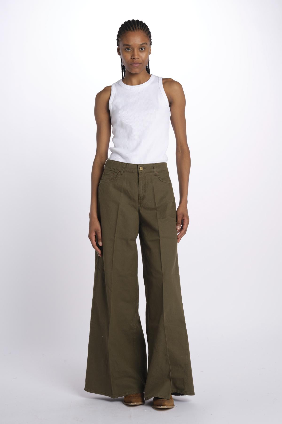 Pantalone SERENA misto lino 4 tasche SERENA TMLS06 131 ps don't forget me 