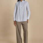 Camicia GEMMA rouches righe P28D0GEMMA-T4706 R658 massimo alba 