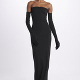  TULLIAMAXIDRESS BLACK solace 