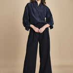 camicia in taffetas 5N25 BLU aspesi 