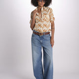 camicia GSPRO-403J MARRON terre rouge 