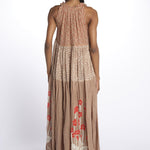 Abito s/m fiori piazzati Maxi Hippydress Sleeveless MHS TD1 CR1 yvonne s. 