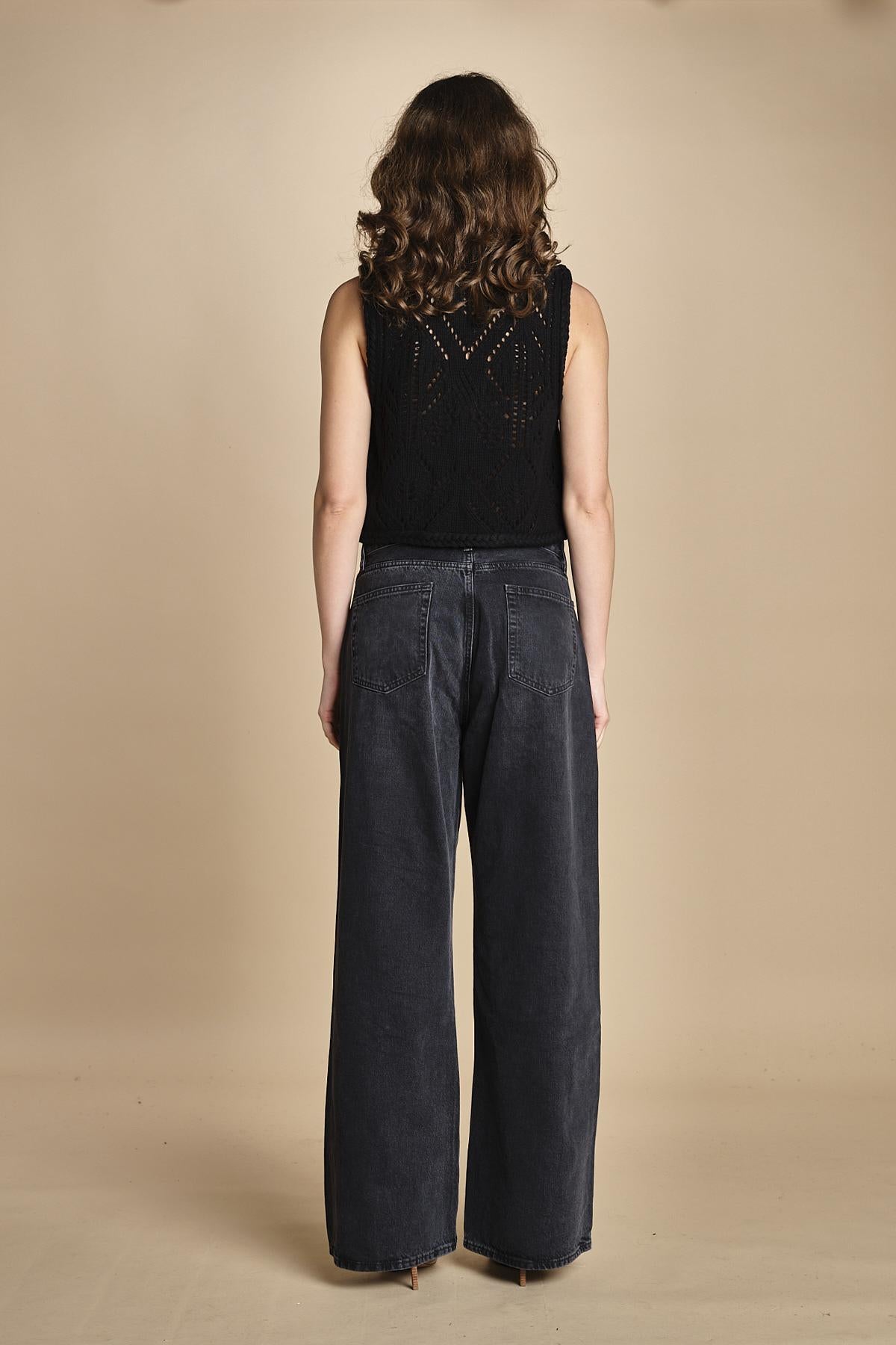 gilet in maglia GILES NOIR ba&sh 
