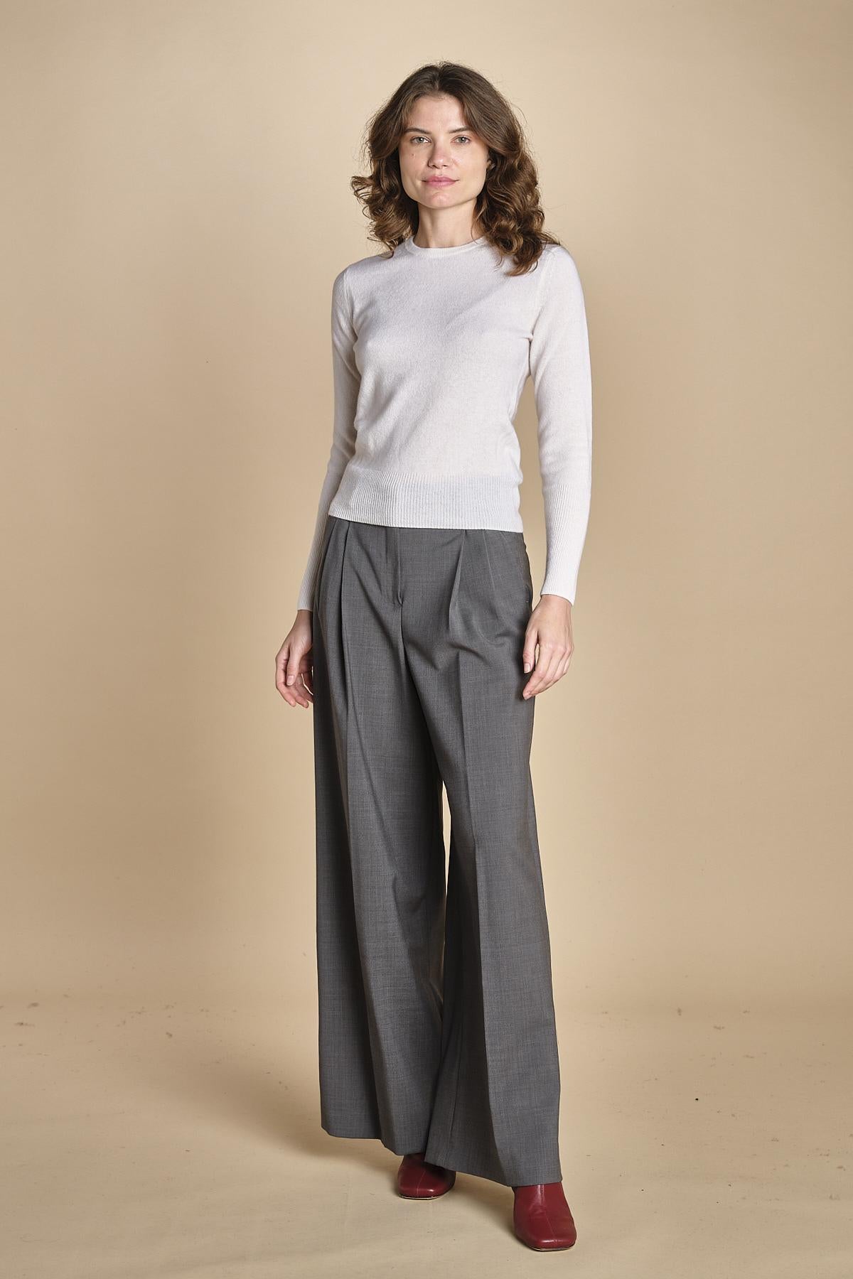 girocollo basic MIL46 25861 BIANCO milaura 