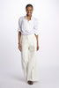 ORIANA cropped trousers with ribs