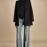 denim lungo diritto CLARA OPENBLU true avenue 