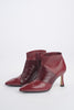 3-color suede ankle boot