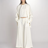 blazer in creepe BIRKIN MJD514_76C555 ECRU jejia 