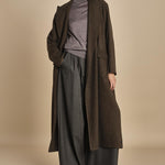 cappotto lungo militare T8655M VERDE dusan 