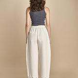 pantalone double THALO SNW CHALK studio nicholson 