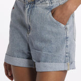 AMY short jeans fl 32 sh0 by fam. AMY BLUE fam 