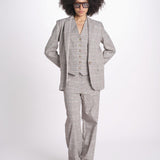 blazer in galles 16V005CO0251 P671 BROWN MULTI ines de la fressange 