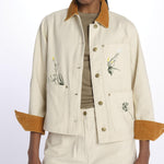 giacca workwear con ricami 179535 U111 scotch&soda 