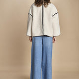 giaccone in ecomontone MAURY ECRU ba&sh 