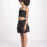 top fascia elastico MANDIBLATU NOIR laraethnics 