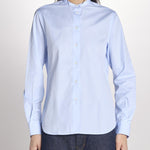 camicia con collo guru 5416 07126 AZZURRO aspesi 