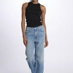 Denim leggero dritto over THEDODGERSNEAK10278-1230/A THEDODGERSNEAK 10278-1230/A mother 
