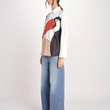 camicia con tucano GRAPHIC BIRDS 348572 BLUSH farm rio 