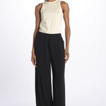 Pantalone con elastico 40805-412 NERO federica tosi 