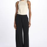 Pantalone con elastico 40805-412 NERO federica tosi 