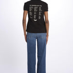Walk bc concert cherry love JWTS02684 BLACK zadig & voltaire 