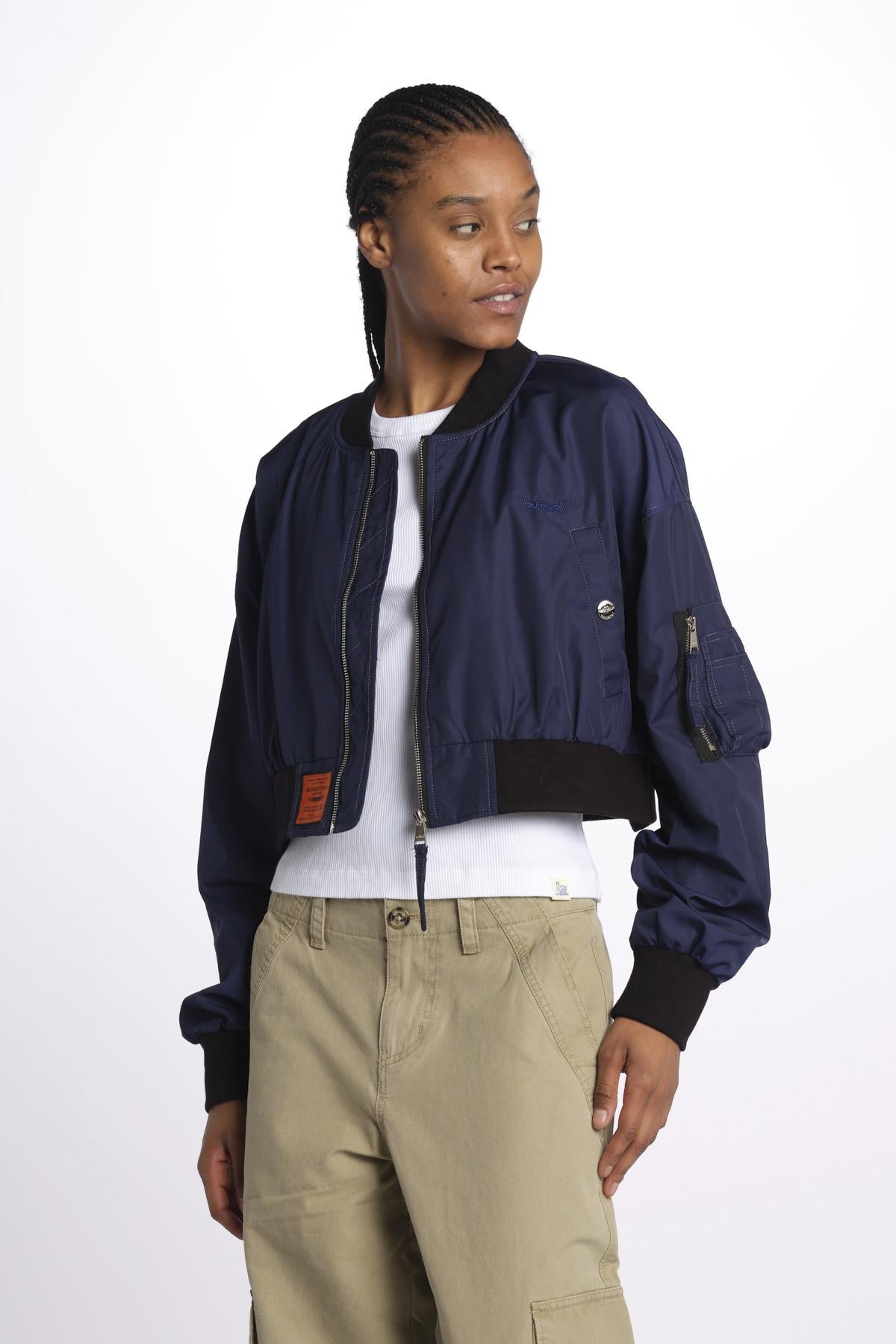 MA202 bomber corto donna EVMA202 NAV bombers original 
