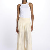 EMILE pantaloni con balze EMILE SAND laraethnics 