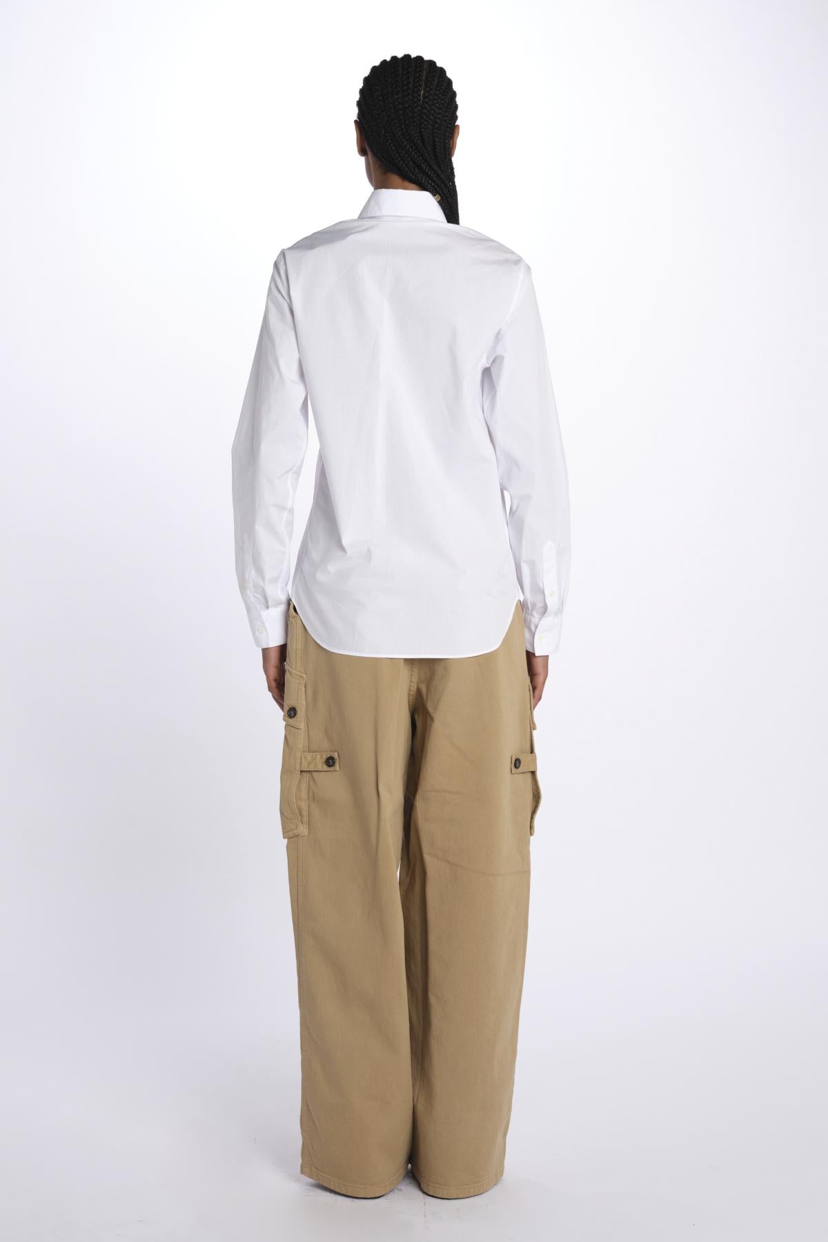 Camicia con palma G021 6218 1101 n21 