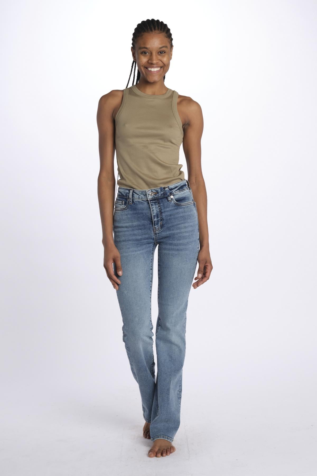 Denim LE MINI BOOT skinny LMB814 ROWLEY frame 