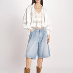 bermuda over in denim SISSI OPENBLUE 3183 true avenue 