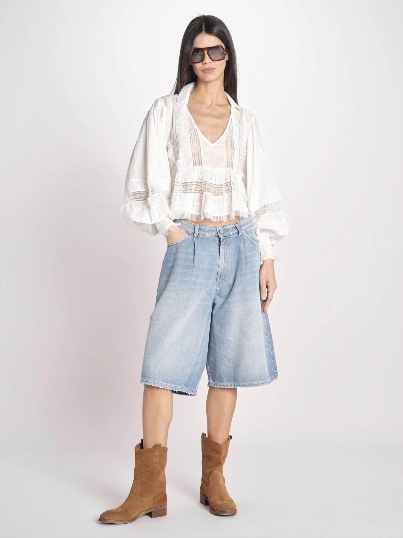 bermuda over in denim SISSI OPENBLUE 3183 true avenue 