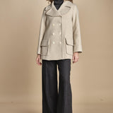 peacoau doppiopetto 15M005WO024 P120 CREAM ines de la fressange 